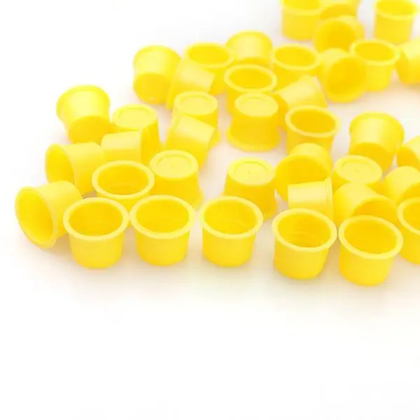 Колпачки под краску 22 мм. желтые (50 шт) купить недорого в Украине, фото 7459