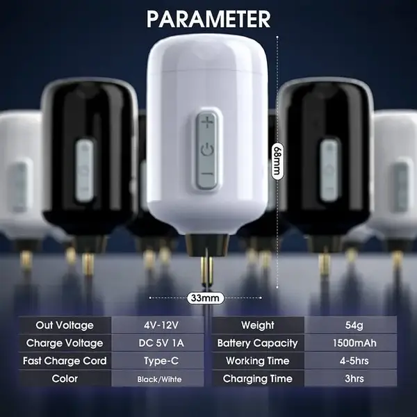 Бездротовий блок живлення Mast T1 Wireless Battery 41055