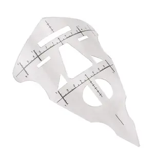 Циркульна лінійка велика прозора Циркульна лінійка велика прозора