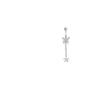 Сережка Belly Button Silver SSP1637-6 (пупок)