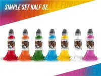 Набір фарб World Famous Simple Color 7 Set (15 мл.)