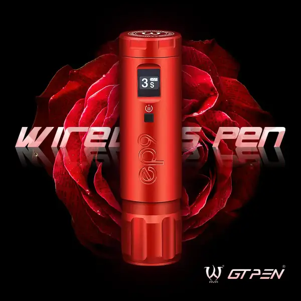 Беспроводная модульная тату машинка EP9 AVA Rotary Red купить недорого в Украине, фото 39599