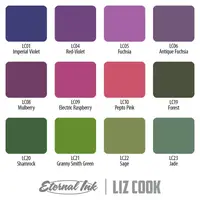 Набор красок Liz Cook Series 12 Colors Eternal (30 мл.)