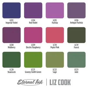 Набір фарб Liz Cook Series 12 Colors Eternal (30 мл.) Набір фарб Liz Cook Series 12 Colors Eternal (30 мл.)