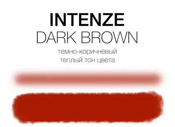 Тату фарба Dark Brown Intenze (60 мл.) 2845
