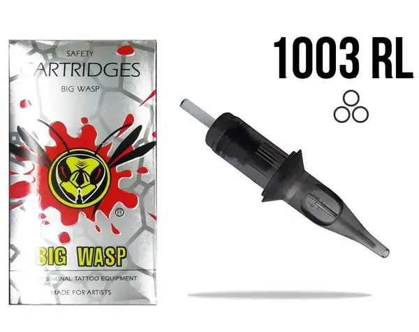 Round Liner 3 (0.30) BigWasp Gray Контурные модульные Картриджі (1 Картридж) 1079