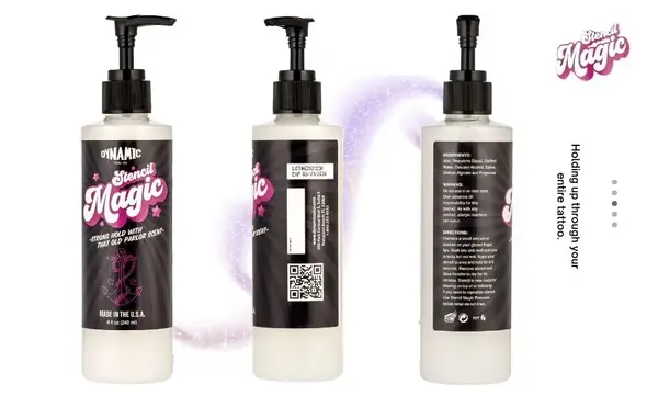 Гель для перевода рисунка Dynamic Magic Stencil - 240 ml купить недорого в Украине, фото 30618