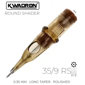 9 Round Shader KWADRON ( 0.35 ) Зафарбування Картриджі (20 Картриджей (Упаковка))