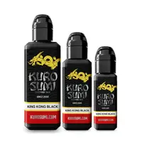 Чорна тату фарба King Kong Black KuroSumi Ink 45мл