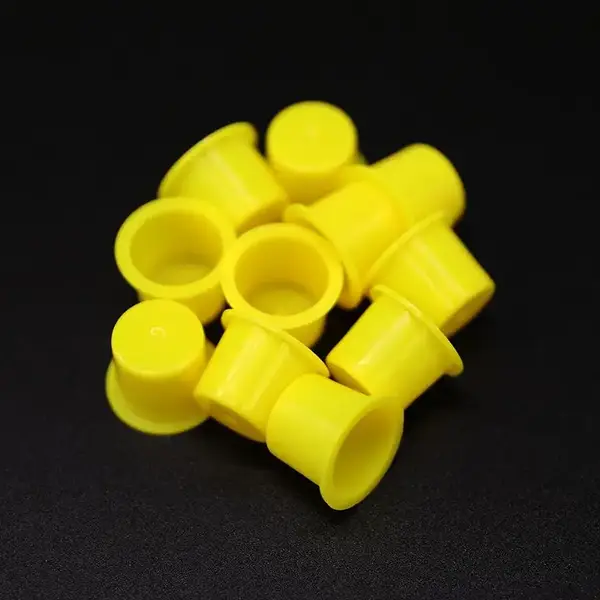 Колпачки под краску 18 мм. желтые (50 шт) купить недорого в Украине, фото 39982