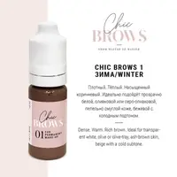 Пігмент для татуажа Chic Brows 01 Зима (5 мл.) Пігмент для татуажа Chic Brows 01 Зима (5 мл.)