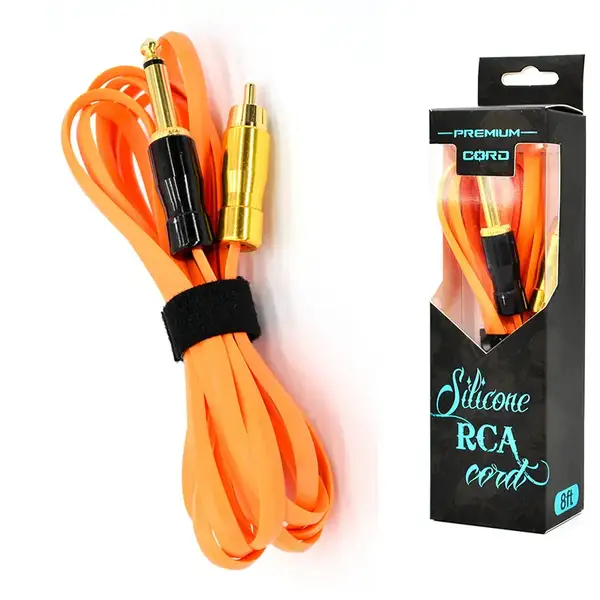 Клип корд RCA Snake King Pure Silicone RCA AVA Orange купить недорого в Украине, фото 11804