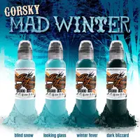 Набор красок Damian Gorski Mad Winter World Famous 30ml. (30 мл.)