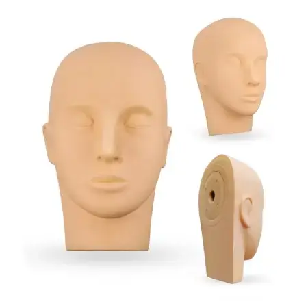 Искусственная кожа манекен головы 3D купить недорого в Украине, фото 8435