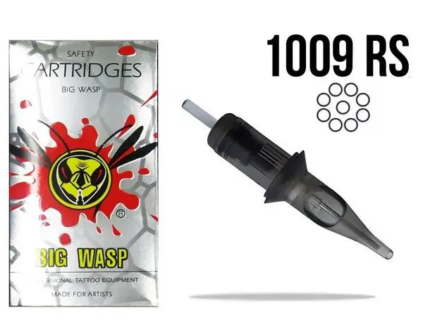 Round Shader 9 (0.30) BigWasp Gray Зафарбування модульные Картриджі (1 Картридж) 1099