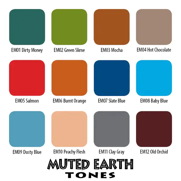 Тату фарба Hot Chocolate Muted Earth Eternal (30 мл.) 3535