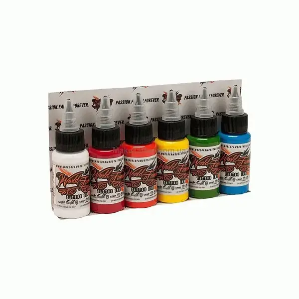 Набір фарб World Famous Simple Color 6 Set (15 мл.) 7228