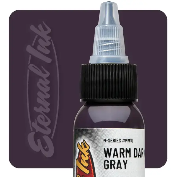 Тату краска Warm Dark Gray Eternal (30 мл) купить недорого в Украине, фото 1222