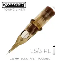 3 Round Liner KWADRON (0.25) Контурные картриджи (1 шт.) купить