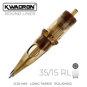 15 Round Liner KWADRON (0.35) Контурные картриджи (1 шт.) купить