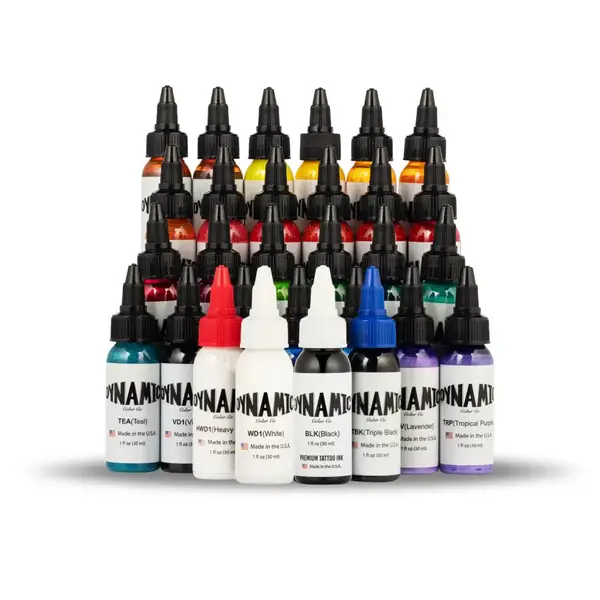 Набір тату фарб Dynamic Master Collection Color Set - 30 ml 19752