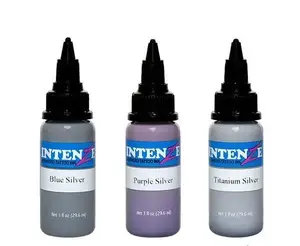 Набір фарб Intenze Essential Silvers (30 мл.)