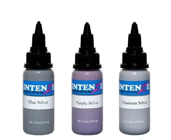 Набір фарб Intenze Essential Silvers (30 мл.) 932