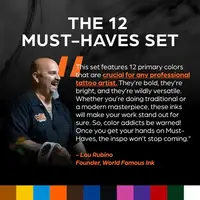 Набір фарб World Famous 12 Must-Haves Set (15мл)