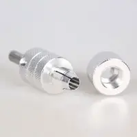 Блоковий тату тримач Block Grip 22mm Silver
