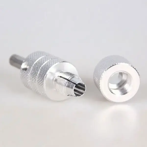Блоковый татуальный держатель Block Grip 22mm Silver купить недорого в Украине, фото 20648