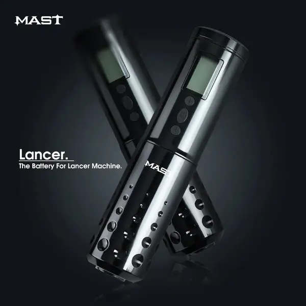 Бездротова тату машинка Mast Lancer Black 29942