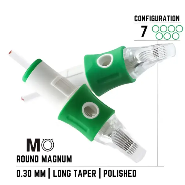 7 Round Magnum MO GEN2 ( 0.30 ) Для тіней та зафарбування картриджі - 20 Картриджів 20381