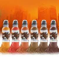 Набір фарб Brick Tone Six Colors Max Kornev World Famous (30 мл.)