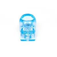 Пластикові ковпачки AVA Plastic Skull Ink Cup Blue Sky - 50шт.