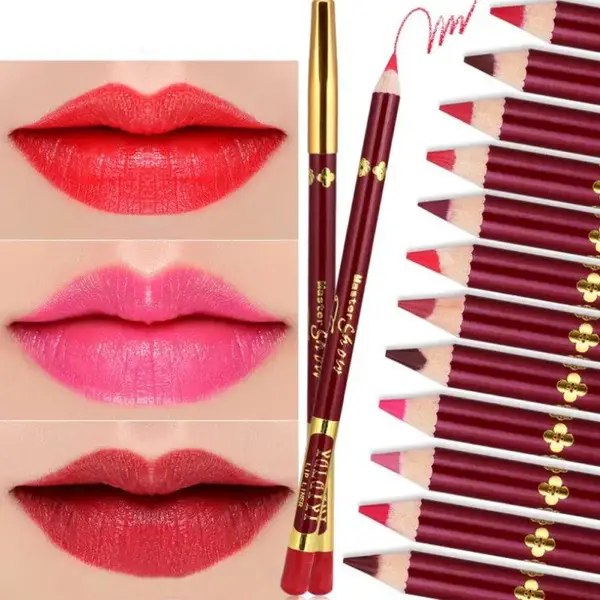 Перманентний олівець Cosmetic Co Dark Red 25237