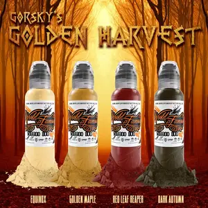 Набор красок Damian Gorski Golden Harvest World Famous 30ml. (30 мл.) купить