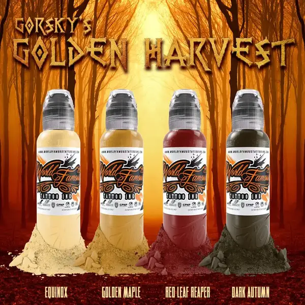 Набор красок Damian Gorski Golden Harvest World Famous 30ml. (30 мл.) купить недорого в Украине, фото 26