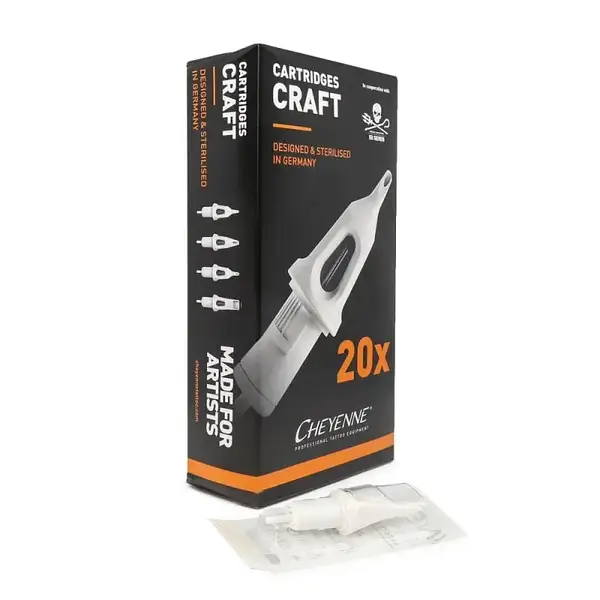 Картриджи 13 Round Shader Cheyenne Craft White (Окраска) (10 картриджей (Упаковка)) купить недорого в Украине, фото 9763