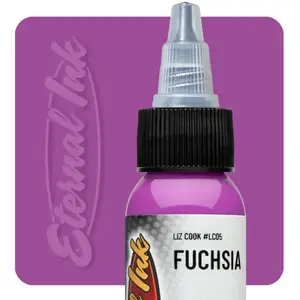 Тату фарба Fuchsia Eternal Liz Cook Series (15 мл.) Тату фарба Fuchsia Eternal Liz Cook Series (15 мл.)