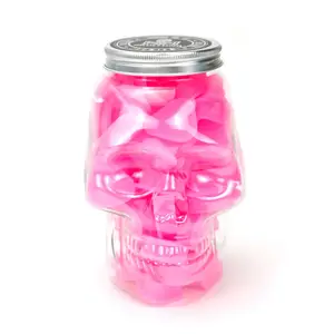 Силіконові ковпачки AVA SKULLDNA Triangle Silicone Ink Cup 2in1 Pink Color - 80шт.