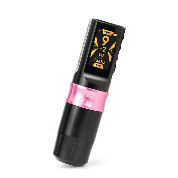 Беспроводная модульная тату машинка UNI-K AVA Pink купить недорого в Украине, фото 39459