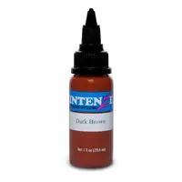 Уцінка Тату фарба Dark Brown Intenze - 30 ml 08/24