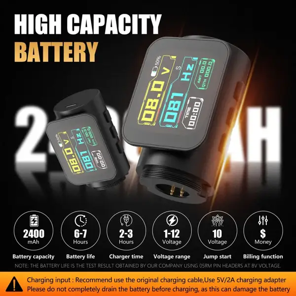 Беспроводная модульная тату машинка Ambition Ninja Max 2 купить недорого в Украине, фото 39807