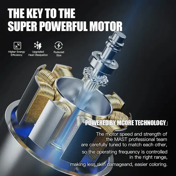 Беспроводная тату машинка Mast Racer Green купить недорого в Украине, фото 35244