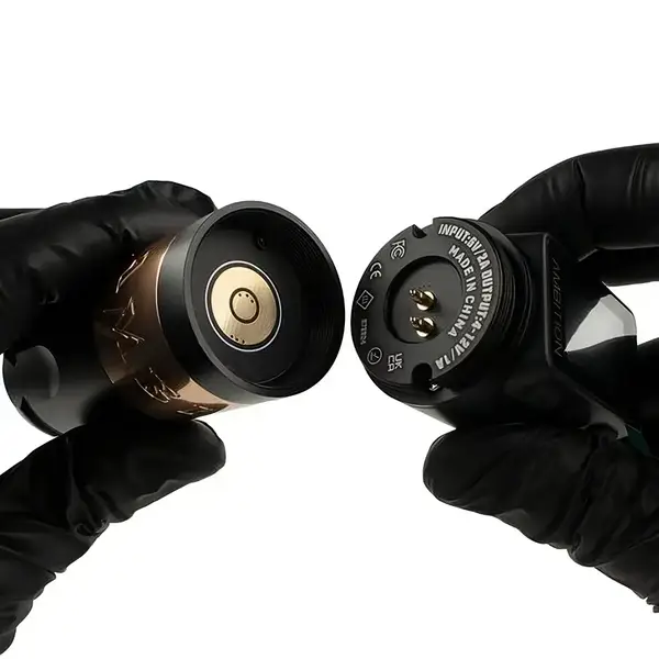 Беспроводная модульная тату машинка VIBE MAX AMBITION Gold купить недорого в Украине, фото 39689