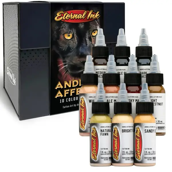 Набор красок Andrea Afferni Signature Series 10 Colors Eternal (15 мл) купить недорого в Украине, фото 2875