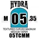 Уцінка тату голки 5 Textured Round Magnum Hydra Eikon ( Для тіней та зафарбування ) 10.2019 (50 Голок (Упаковка)) 2