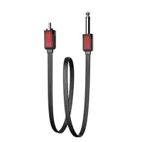 Кліп корд RCA вузький EZ Master Flat Red Кліп корд RCA вузький EZ Master Flat Red
