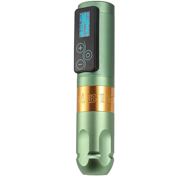 Бездротова тату машинка AMBITION VIBE GREEN 21052