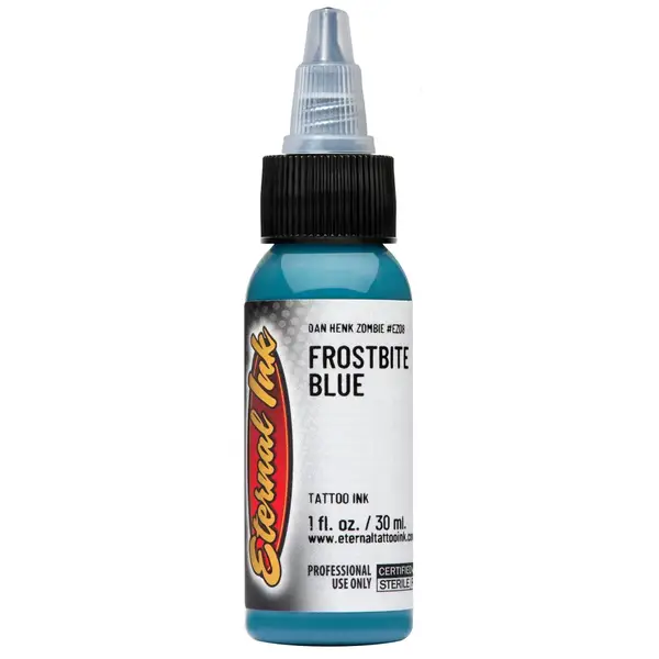 Тату краска Frostbite Blue Eternal (30 мл.) купить недорого в Украине, фото 11262